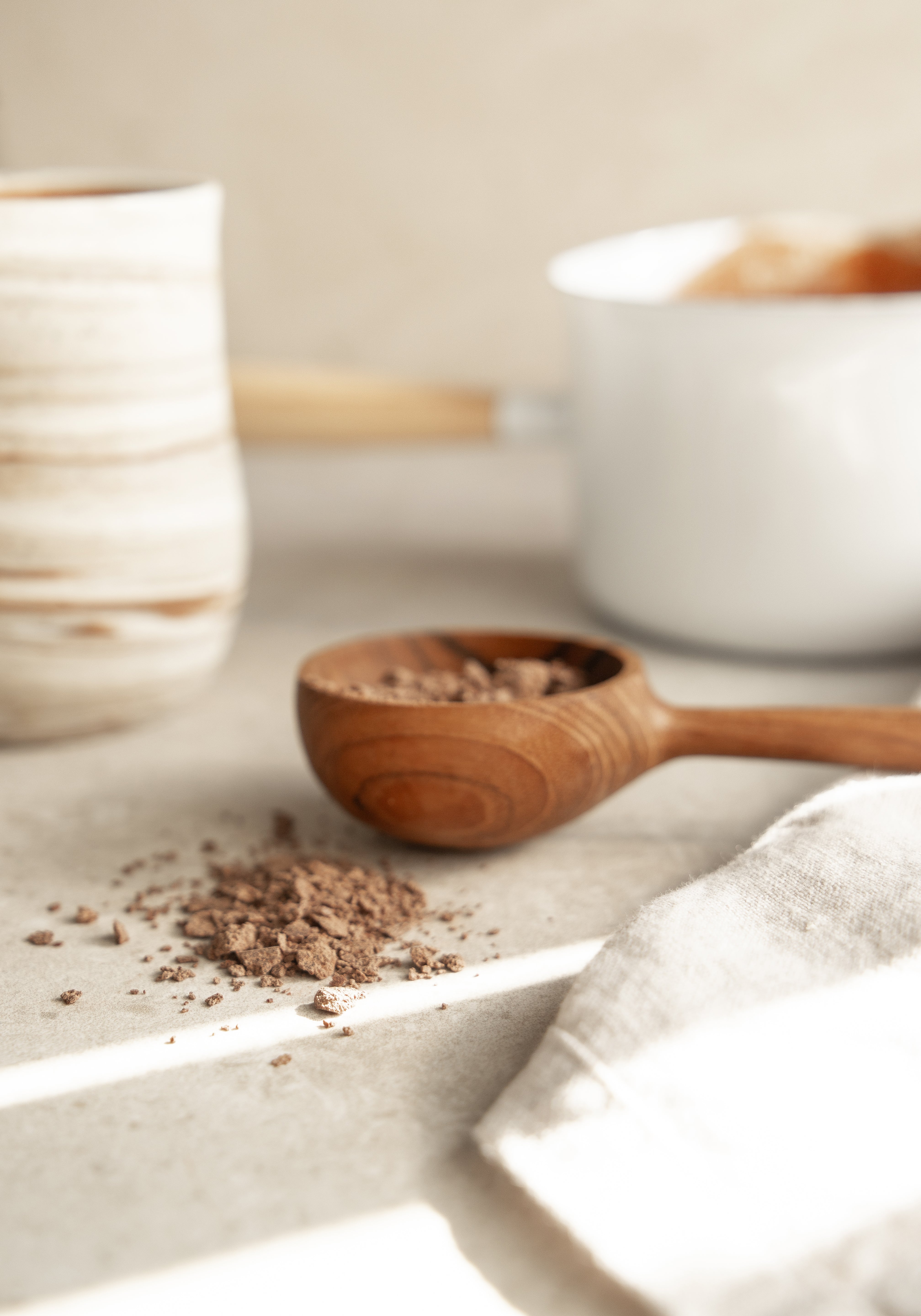 Cacao Measuring Spoon - Wooden